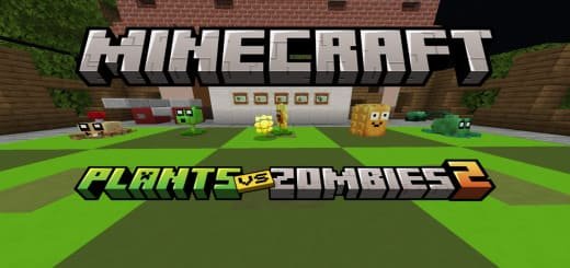 Mod: Battle of plants and zombies [1.20; 1.21+] Minecraft PE / Bedrock [xfgiven_vers]