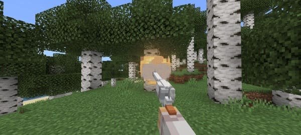 Револьвер из мода Ружья Дикого Запада для Майнкрафт ПЕ (Бедрок)