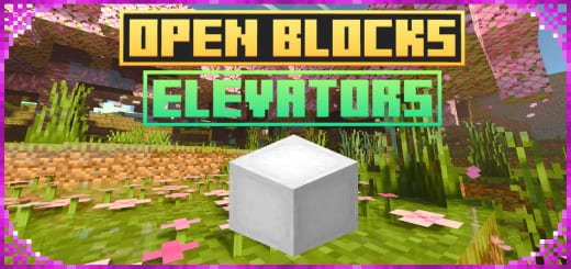 Mod: Teleporting elevators [1.21+] Minecraft PE / Bedrock [xfgiven_vers]