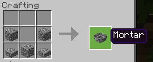 Ступка для раствора краски в Майнкрафт ПЕ