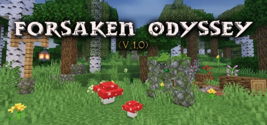 Mod: Forsaken Odyssey [1.21+] Minecraft PE / Bedrock [xfgiven_vers]