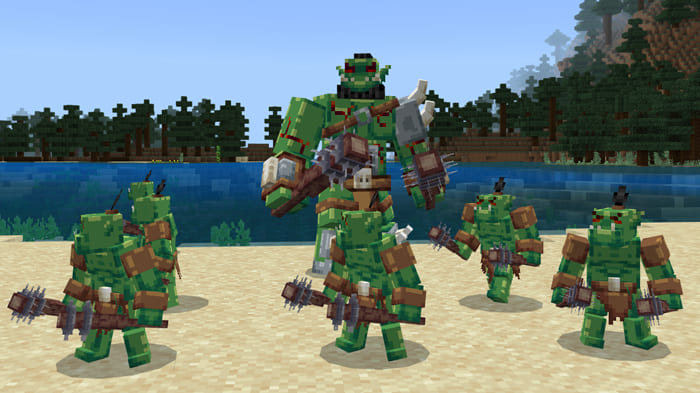 Гоблины в Майнкрафт ПЕ (Бедрок)