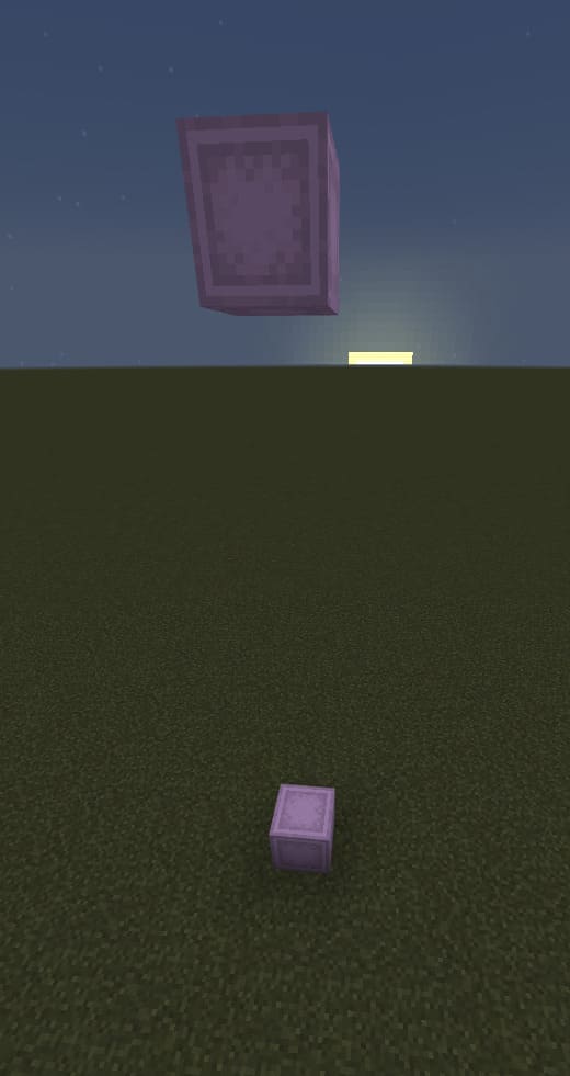 Лифт в Майнкрафт ПЕ (Бедрок)
