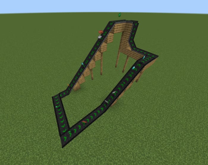 Конвейеры в Майнкрафт ПЕ (Бедрок)