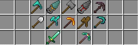 Новые инструменты в Майнкрафт ПЕ (Бедрок)