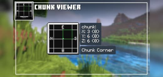 Textures: Chunk Map [1.21+] Minecraft PE / Bedrock [xfgiven_vers]