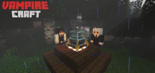 Mod: Vampire World [1.21+] Minecraft PE / Bedrock [xfgiven_vers]