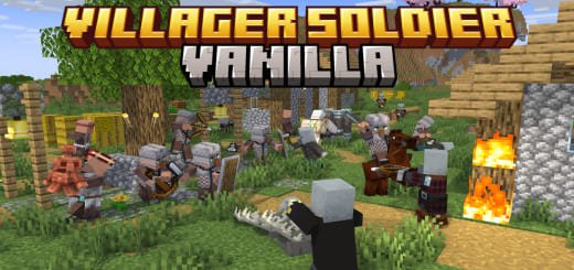 Mod: Warrior Village [1.21+] Minecraft PE / Bedrock [xfgiven_vers]