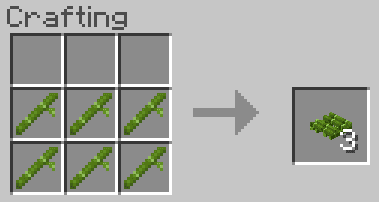 Бамбуковая ловушка из мода Хитрые ловушки для Майнкрафт ПЕ (Бедрок)