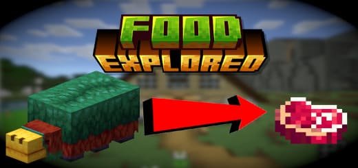 Mod: A lot of animal meat[1.21+] Minecraft PE / Bedrock [xfgiven_vers]