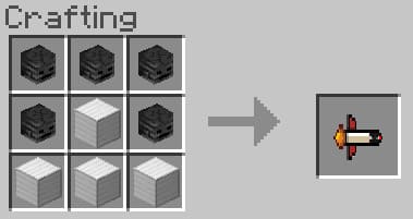 Ракета иссушения в Майнкрафт ПЕ