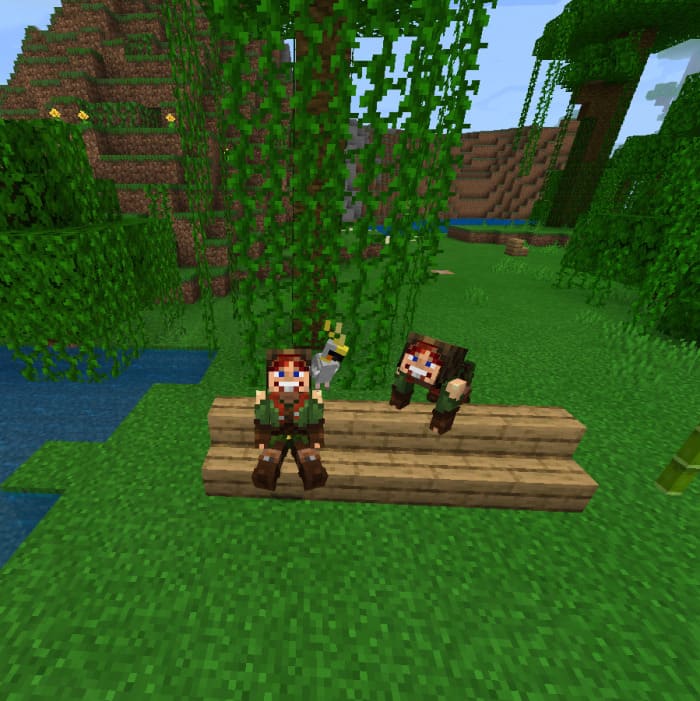 Игра по сети с анимациями в Майнкрафт ПЕ