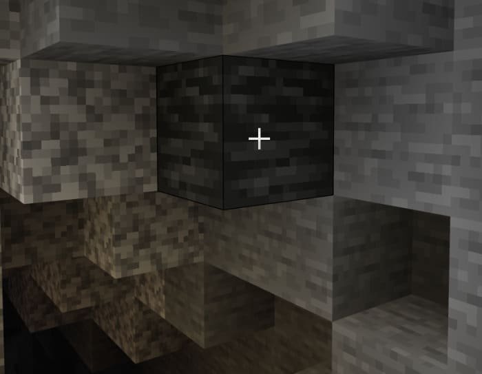 Осадочные породы в Майнкрафт ПЕ (Бедрок), в которых можно найти окаменелости динозавров или растений