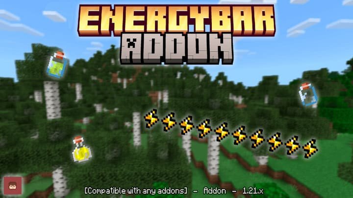 Mod: Character Energy [1.21+] Minecraft PE / Bedrock [xfgiven_vers]