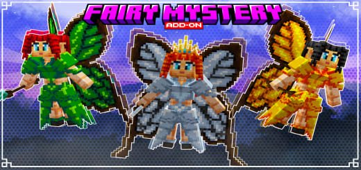 Mod: Magic Fairies [1.21+] Minecraft PE / Bedrock [xfgiven_vers]