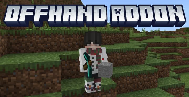 Addon: Working Left Hand [1.21+] Minecraft PE / Bedrock [xfgiven_vers]