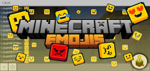 Mod: Emoji in chat [1.21+] Minecraft PE / Bedrock [xfgiven_vers]