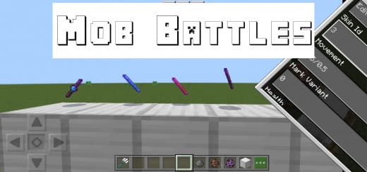 Mod: Battle Mobs [1.21+] Minecraft PE / Bedrock [xfgiven_vers]