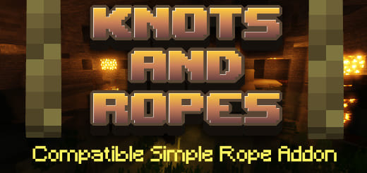 Mod: Rope [1.21+] Minecraft PE / Bedrock [xfgiven_vers]