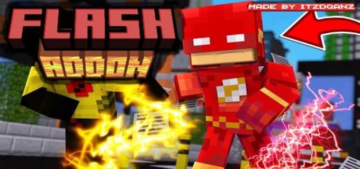 Mod: Superhero Flash [1.21+] Minecraft PE / Bedrock [xfgiven_vers]