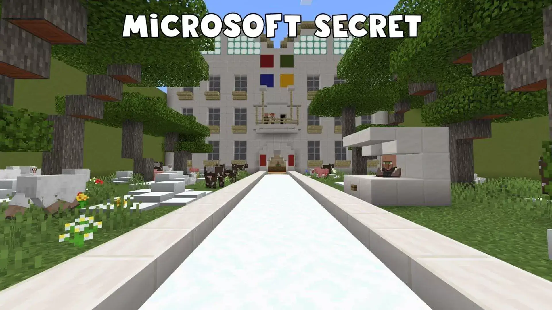 Map: Microsoft's top secret [1.21+] Minecraft PE / Bedrock [xfgiven_vers]