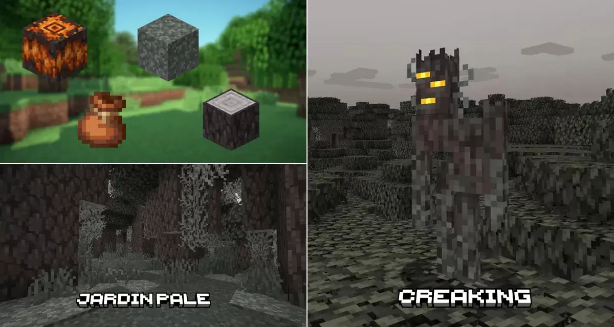 Minecraft's next two updates feature bags, a terrifying biome and an unsettling creature Minecraft PE / Bedrock [xfgiven_vers]