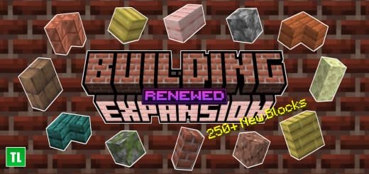 Mod: New shapes of blocks [1.21+] Minecraft PE / Bedrock [xfgiven_vers]