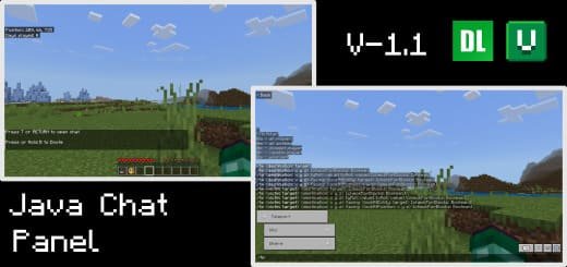 Resourcespak: Chat as in Java [1.21+] Minecraft PE / Bedrock [xfgiven_vers]