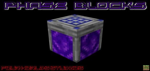 Mod: Through the blocks [1.21+] Minecraft PE / Bedrock [xfgiven_vers]