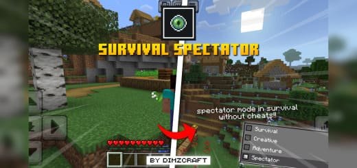 Resourcespac: Enable Spectator Mode [1.21+] Minecraft PE / Bedrock [xfgiven_vers]