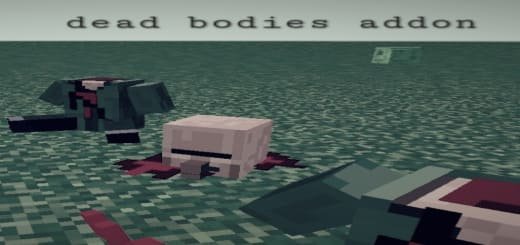 Mod: Corpses [1.21+] Minecraft PE / Bedrock [xfgiven_vers]