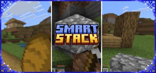 Addon: Smart Stack [1.21+] Minecraft PE / Bedrock [xfgiven_vers]