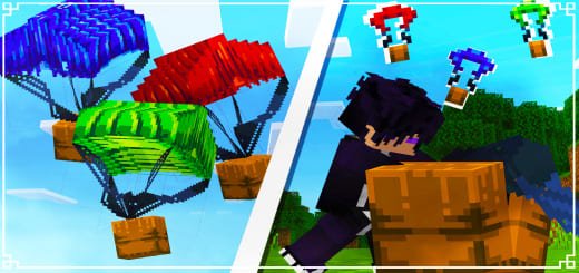 Mod: Air Drop [1.21+] Minecraft PE / Bedrock [xfgiven_vers]