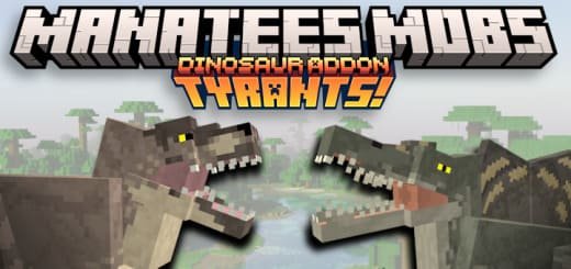 Mod: Dinosaurs [1.21+] Minecraft PE / Bedrock [xfgiven_vers]