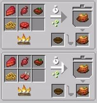 Крафт Лазаньи ужаса из мода Пиво и закуски для Майнкрафт ПЕ (Бедрок)