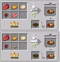 Крафт Алых вареников из мода Пиво и закуски для Майнкрафт ПЕ (Бедрок)