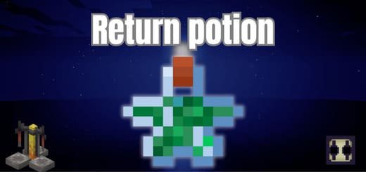 Mod: Potion of Return [1.21+] Minecraft PE / Bedrock [xfgiven_vers]