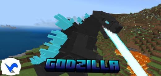 Mod: Become Godzilla [1.21+] Minecraft PE / Bedrock [xfgiven_vers]