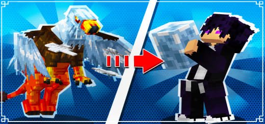 Mod: Griffin Bird [1.21+] Minecraft PE / Bedrock [xfgiven_vers]