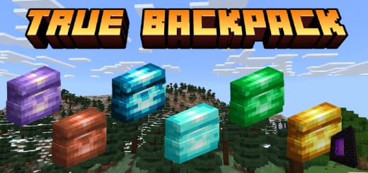 Mod: Backpacks [1.21+] Minecraft PE / Bedrock [xfgiven_vers]