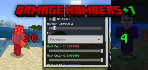 Mod: Visual Damage [1.21+] Minecraft PE / Bedrock [xfgiven_vers]