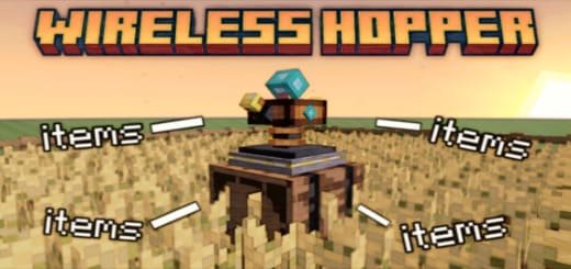 Mod: Wireless funnel [1.21+] Minecraft PE / Bedrock [xfgiven_vers]