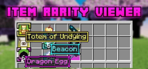 Textures: Rare Items [1.21+] Minecraft PE / Bedrock [xfgiven_vers]