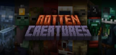 Mod: Rotten Creatures [1.21+] Minecraft PE / Bedrock [xfgiven_vers]