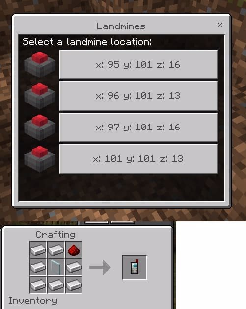 Удаленное управление минами в Майнкрафт ПЕ (Бедрок)