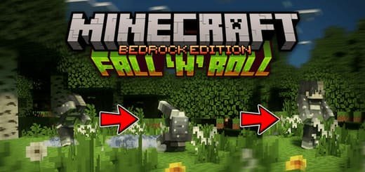 Mod: Jump with a flip [1.21+] Minecraft PE / Bedrock [xfgiven_vers]