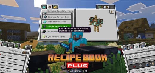 Resourcespac: Cookbook [1.21+] Minecraft PE / Bedrock [xfgiven_vers]