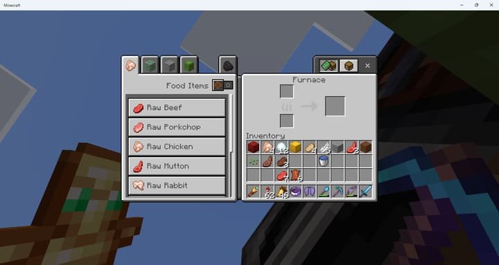 Примеры справочников в Recipe Book Plus Minecraft PE (Bedrock)