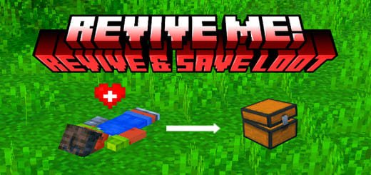 Mod: Revive me [1.21+] Minecraft PE / Bedrock [xfgiven_vers]