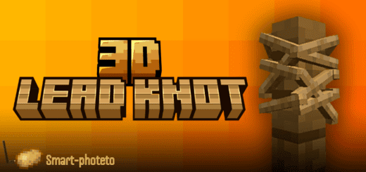 Textures: Laisse 3D [1.21+] Minecraft PE / Bedrock [xfgiven_vers]